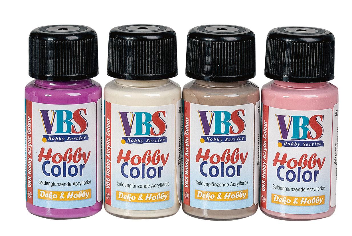 Vbs Hobby Color Farbset Cottage Vbs Hobby Bastelshop 0408