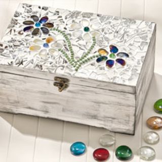 Retro Mosaic Jewellery Box
