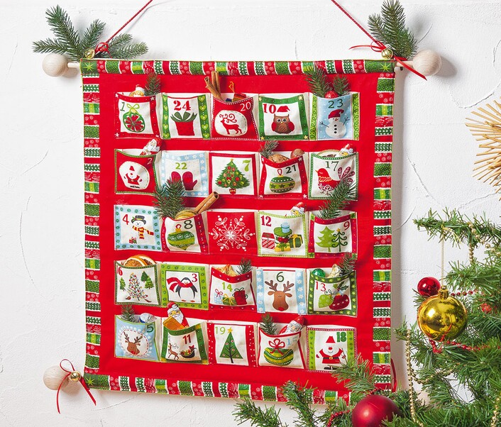 Adventskalender im Patchwork - Design | VBS Hobby Bastelshop