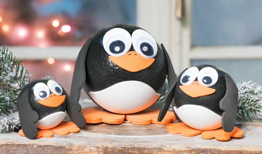 Anleitung für Kreativ-Set Pinguin | VBS Hobby Bastelshop