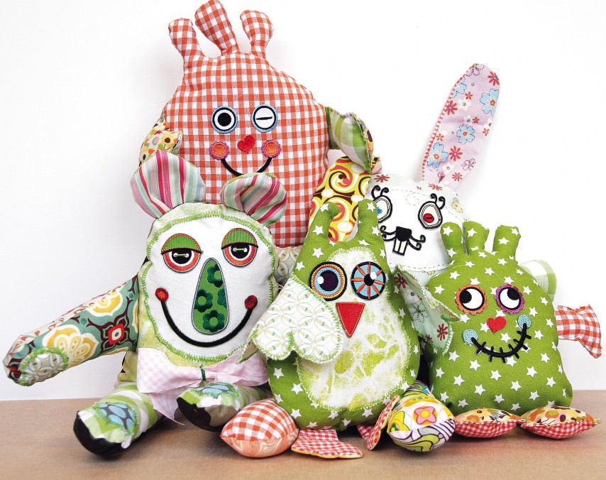 Anleitung Kuscheltier Monster Selber Nahen Vbs Hobby Bastelshop