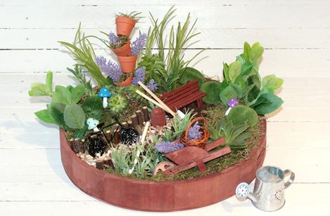 Vom Holztablett Zum Mini Garten Vbs Hobby Bastelshop