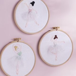Embroidery design Ballerina