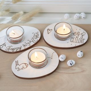 Easter Tealight Holders and Egg Cups