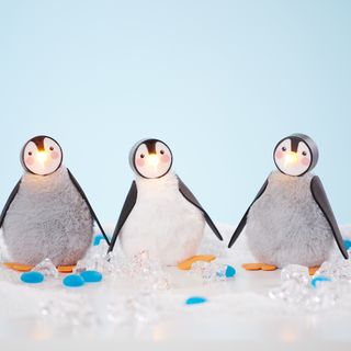 LED Teelicht Pinguine