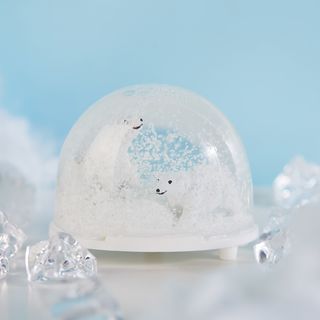 Snow globe with polar bears