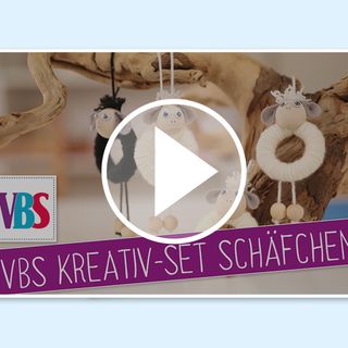 Bastel Video VBS Kreativ-Set „Schäfchen“ 