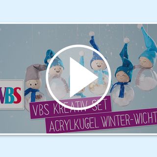 VBS Kreativ-Set „Acrylkugel Winter-Wichtel“