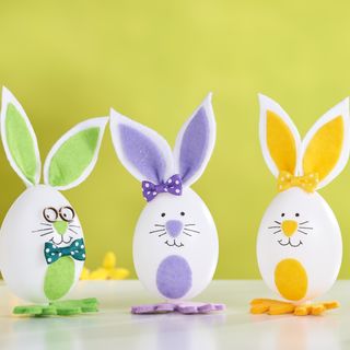 Colourful Easter Bunnies
