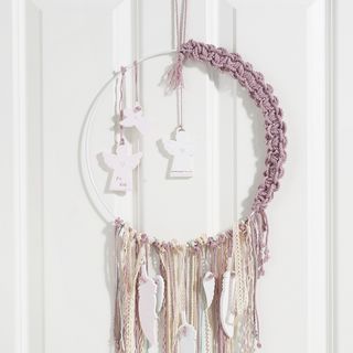 Dreamcatcher with cast pendants