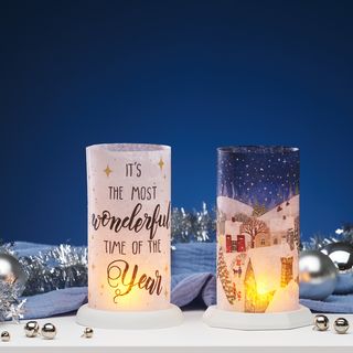 Wind lights with Magic Star foil