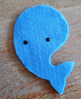 Mobile Basteln - Wal ausgeschnitten Mobile Bastelanleitung - Wal ausgeschnitten