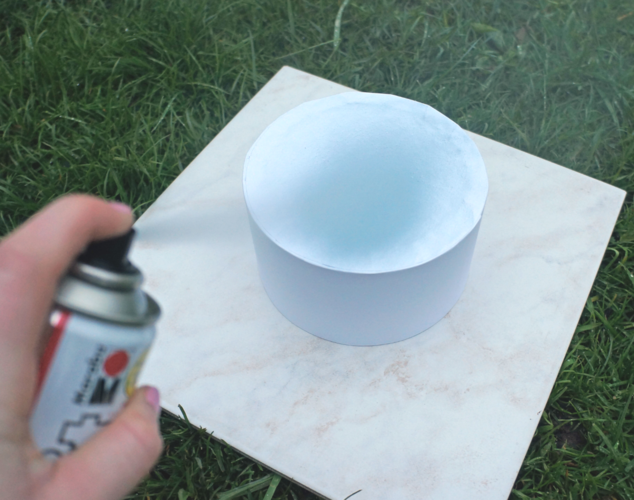 Flowerbox: ansprühen Flowerbox selber gestalten