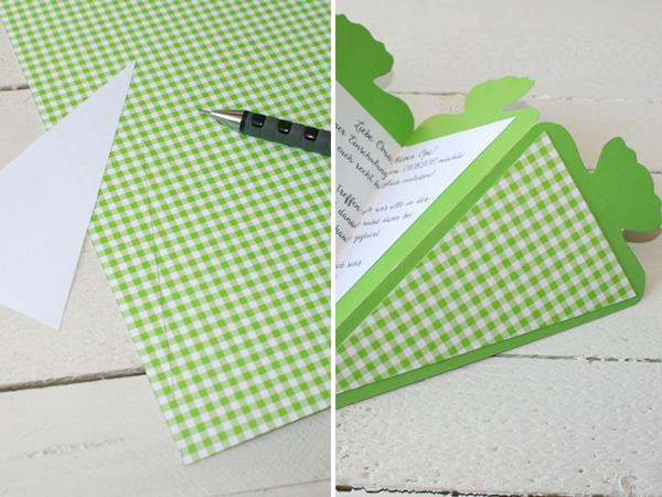 Einladungskarten: Text einkleben Einladungskarten für die Einschulung mit eigenem Text