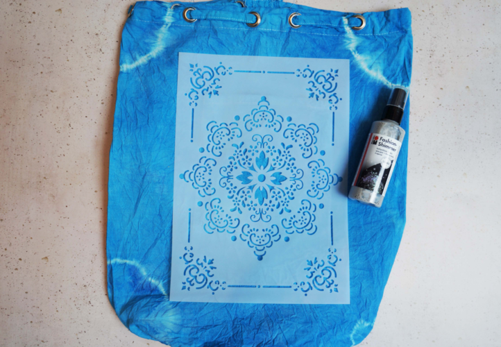 Batiktasche: mit Muster