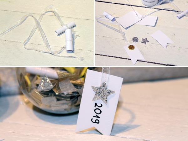 Glückskugeln zu Silvester_2019 Glückskugeln zu Silvester. Kostenlose Bastelanleitung