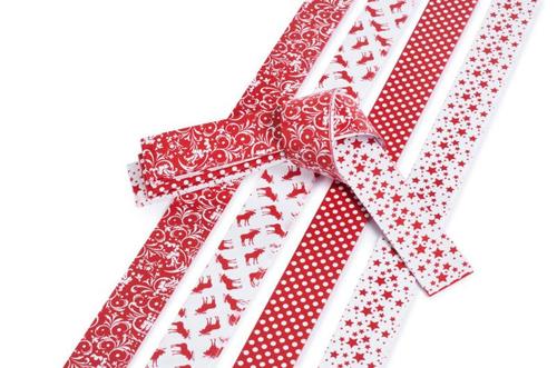 Fröbelsterne Papierstreifen rot Fröbelstern