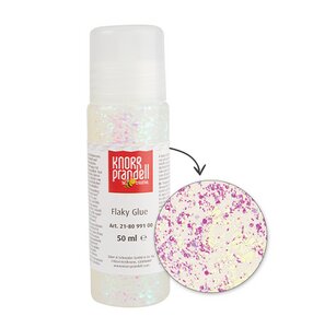 glitter flaky glue