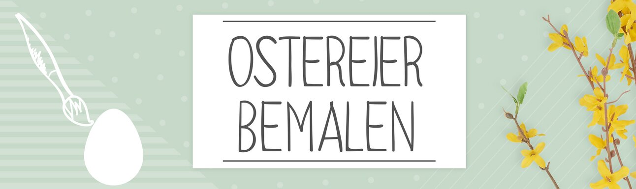 Ostereier bemalen