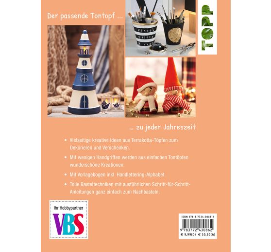 VBS Book "Kreativ durchs Jahr mit Terrakotta-Töpfen"