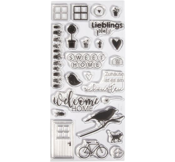 Clear Stamps "Welcome Home"