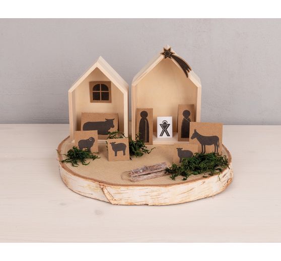 Clear Stamps "Christmas crib"
