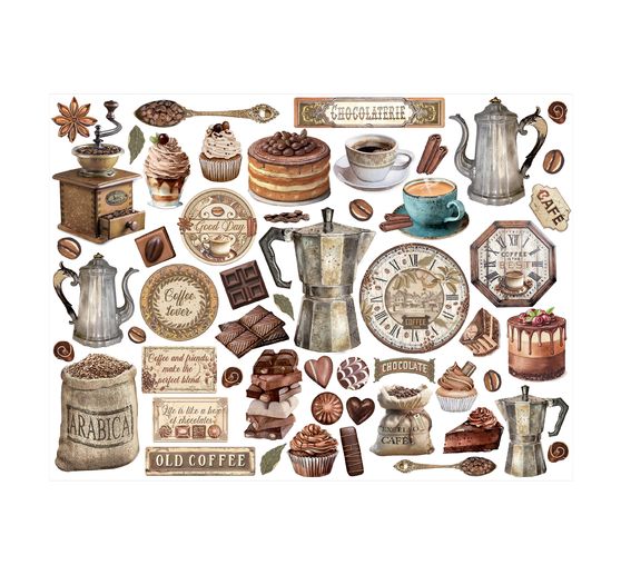 Stanzmotive "Coffee and Chocolate"