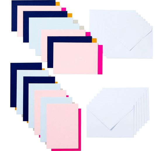 Cricut Joy Doppelkarten mit Einleger & Umschlägen "Insert Cards", 8,89 x 12,45 c