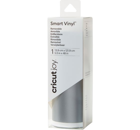 Cricut Joy self-adhesive vinyl foil - matt "Smart Vinyl - Removable", 13.9 x 121.9 cm