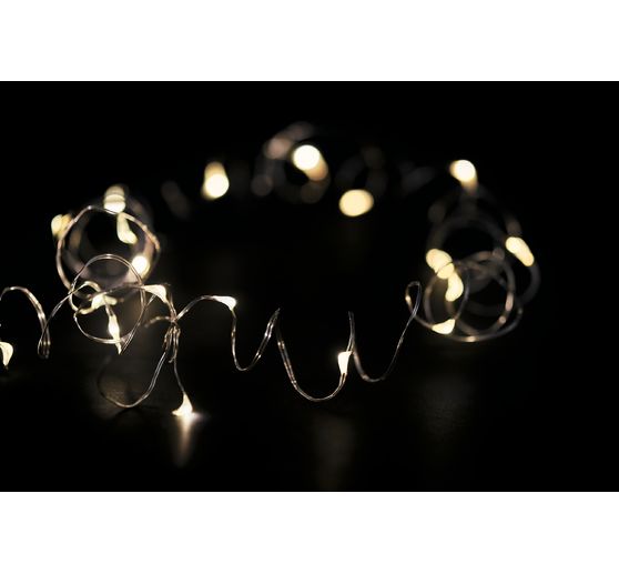 VBS Micro LED light chain, battery operated, 10 LEDs