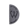 Seal - Stamp plate, double-sided Letter "W"