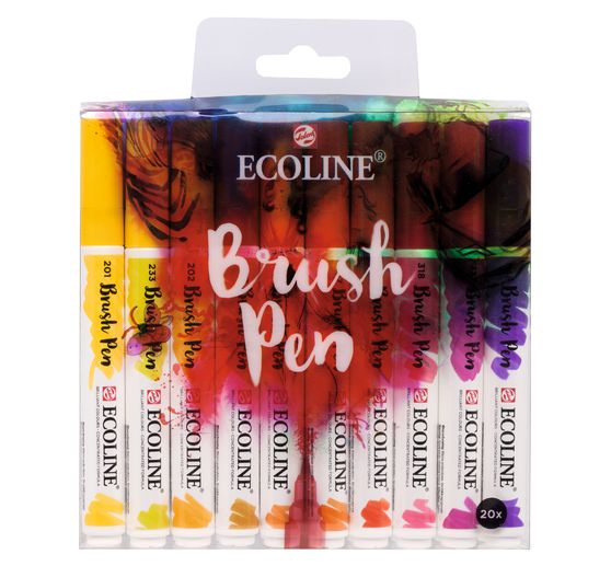 Talens Ecoline Brush Pen Set "20 colours"